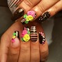 Short  balance w/nail art