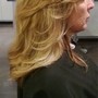 Half head of highlights