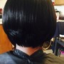 Relaxer trim & style