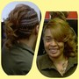 Braided Ponytail (feed-in) (small/medium)