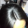 Lace closure sew-in