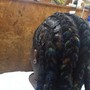 Comb Twist starter locs 1/2 head