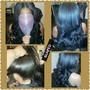 Versatile sew in weave install