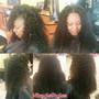 Relaxed hair Wash/ Style