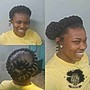 Natural Updo Style