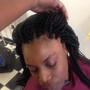 Partial sew-in