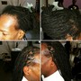 Dreadloc style....add on to retwist/ interloc