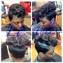 Take down, W/C, band, net and Sew-In/Closure