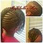 Med. Knotless Braids