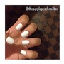 Coffin Acrylic Tips Short