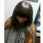 Silk Press Straightening + Treatment