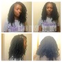 Partial sew-in