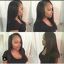 HALF UP HALF DOWN SEW IN METHOD (PRICE DOES NOT INCLUDE HAIR)