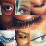 Eyebrow Shaping and half lashes