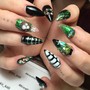 Hand drawn Nail art