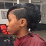 Perm & Fade haircut