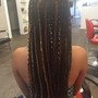 Jumbo box braids