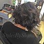 Luxurious Silk Press  Natural Hair (3hrs) $110