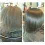 Relaxer touch up