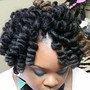 Silk wrap (Natural Hair)