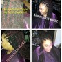 Cornrows/ French Braids with Extn.Braiding Hair