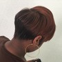 Big chop haircut