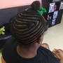 Feedin/stitch Braids (3-5)