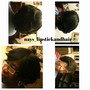 Sew-In ponytail