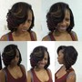 Cut and style (natural hair )