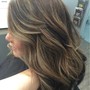 Partial Dimensional Highlight + Haircut