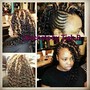 Synthetic crochets box braids