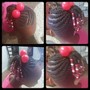 Kids braids and beads