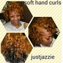 Flexi Rods or Bantu knots