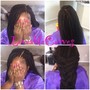 Bohemian box braids