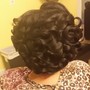 Wig Install/Wash/braid base/curl