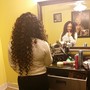 Wig Install/Wash/braid base/curl