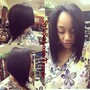 Single row sew -in