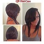 Silk Press , flat iron and style (RETURNING)