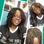 Silk Press(relaxed hair)