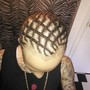 Starter Dreads medium hair