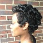 Flat Twists Up-Do with Rods