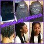 Natural(short hair)  box braids