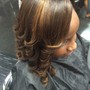 Partial sew in