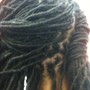 Starter loc retwist (starter to top of ears)