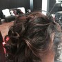 Detangled Hair/ Braid or updo removal