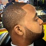 Adult Haircut w/Razor Lining