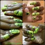 10 Nail Art Nail Set