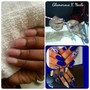 Kids toe polish & designs