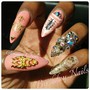 10 Nail Art Nail Set