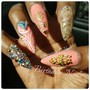 10 Nail Art Nail Set